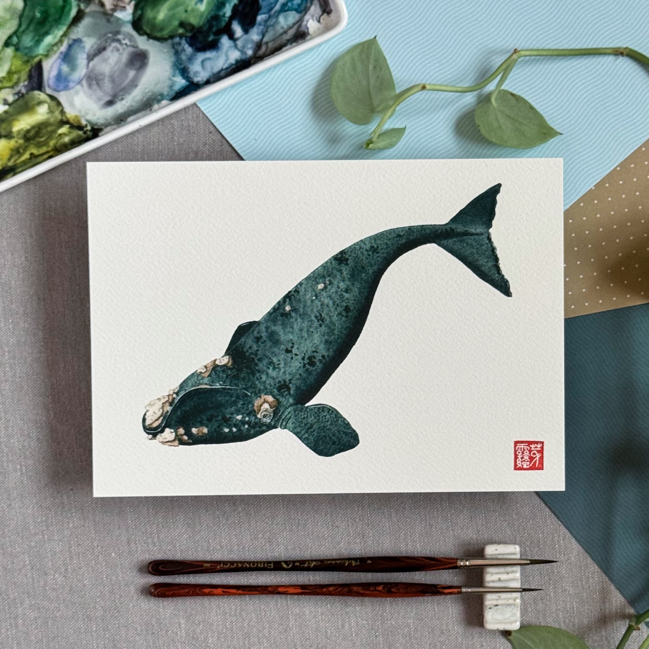 La Baleine australe - Reproduction Fine Art — photo 2