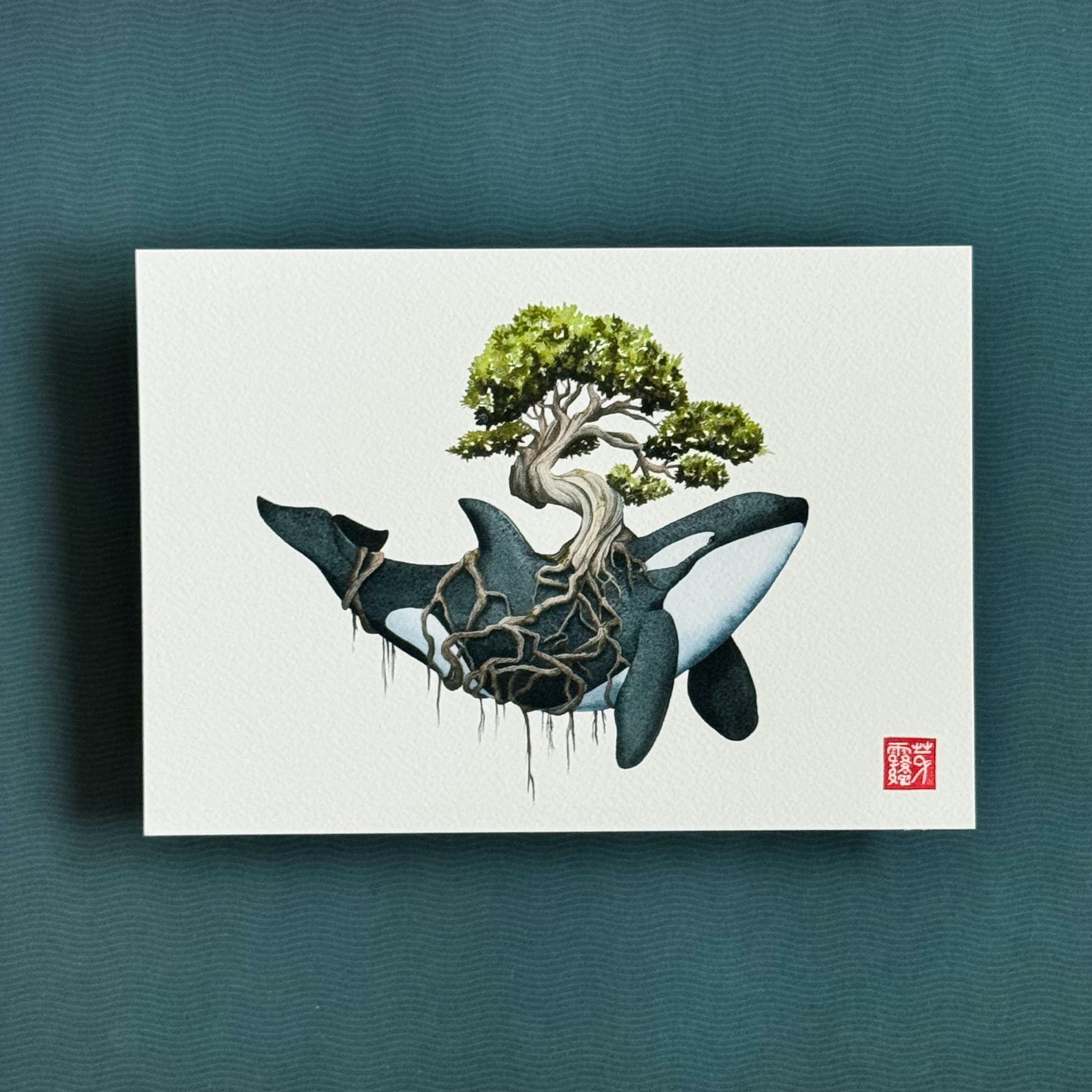 L'Orque sylvestre (Sylvan Orca) — Fine Art Print — photo 3