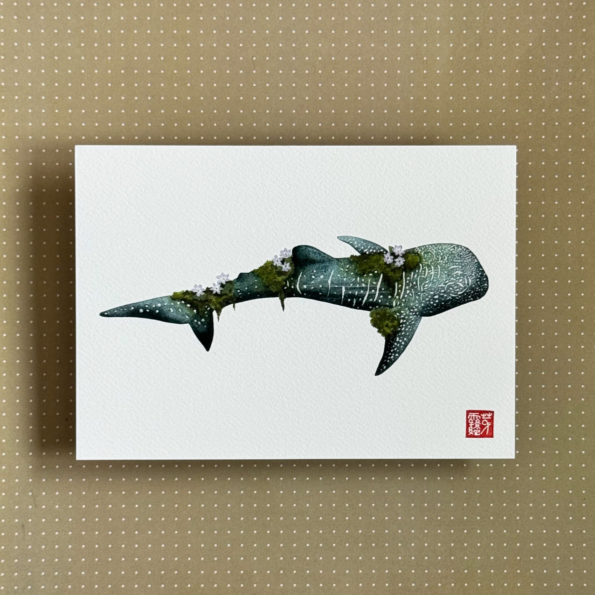 Le Requin-baleine des sous-bois - Reproduction Fine Art — photo 2