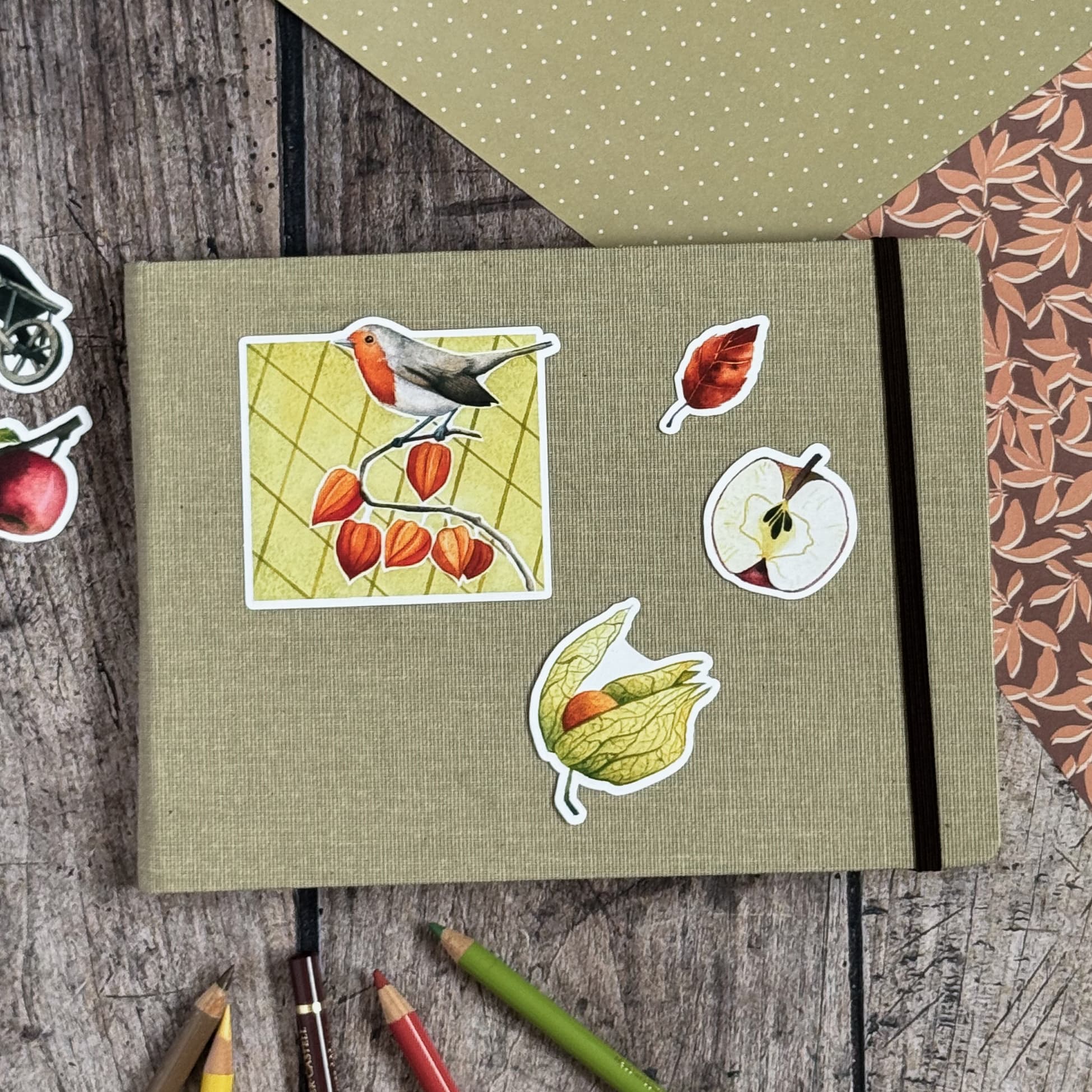 Pack de 14 stickers - Cueillette — photo 3