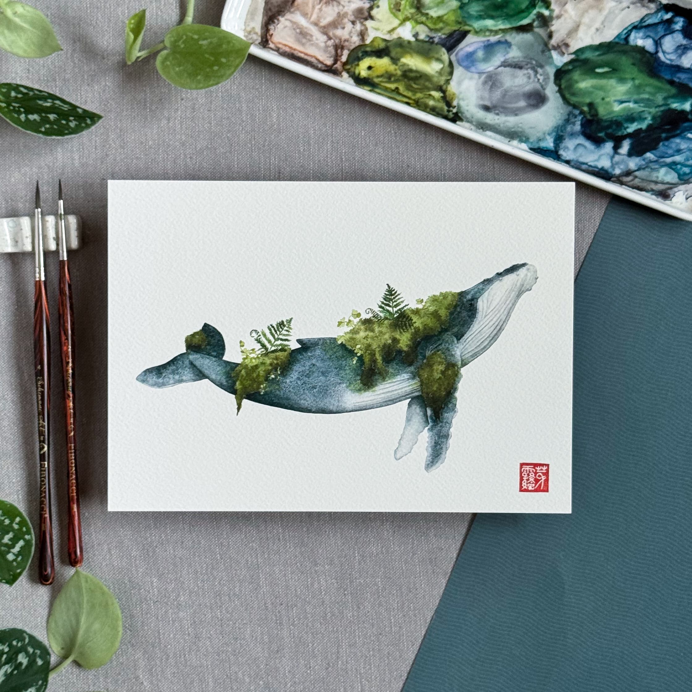 La Baleine sylvestre - Reproduction Fine Art — photo 2