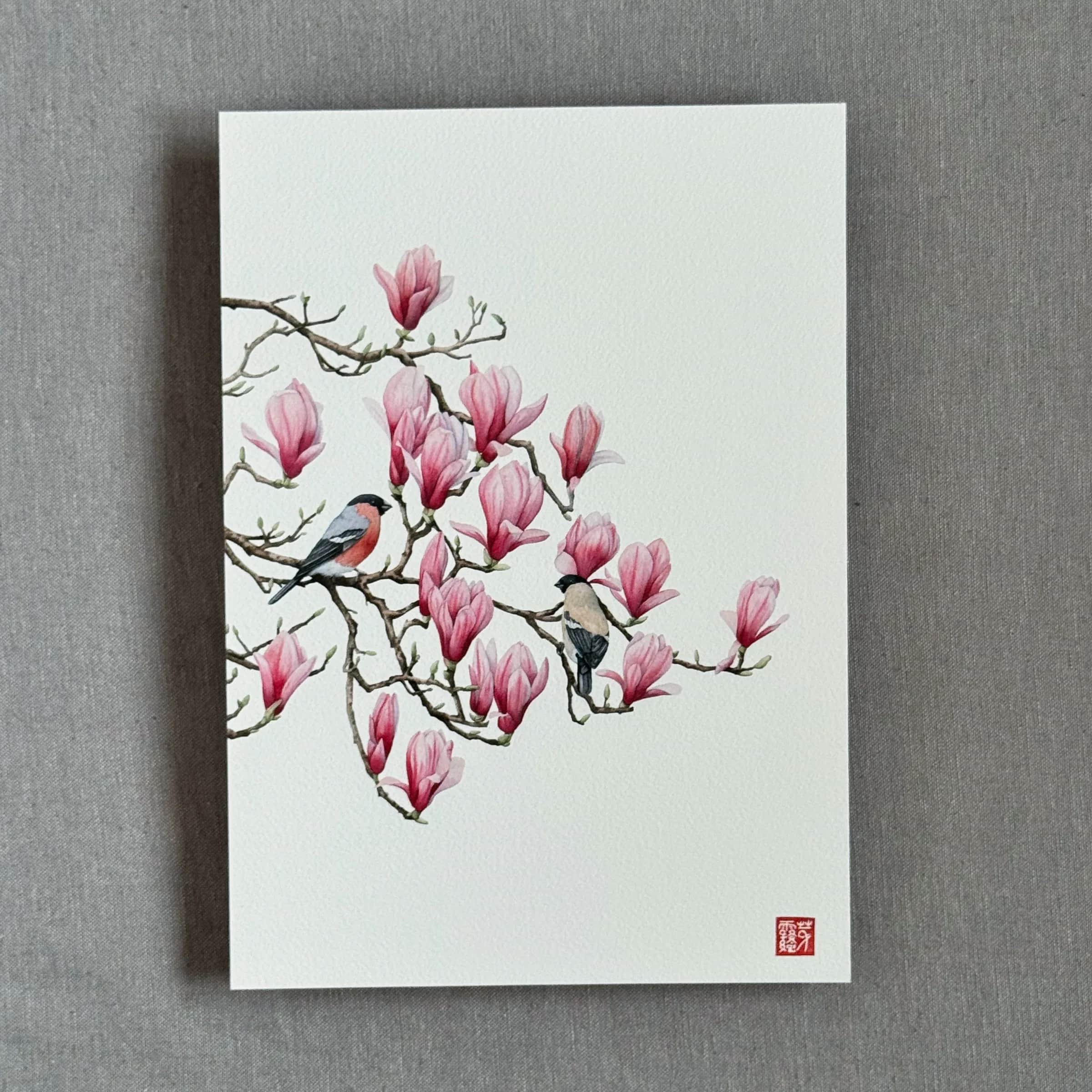 Le Magnolia et les bouvreuils, foto 1