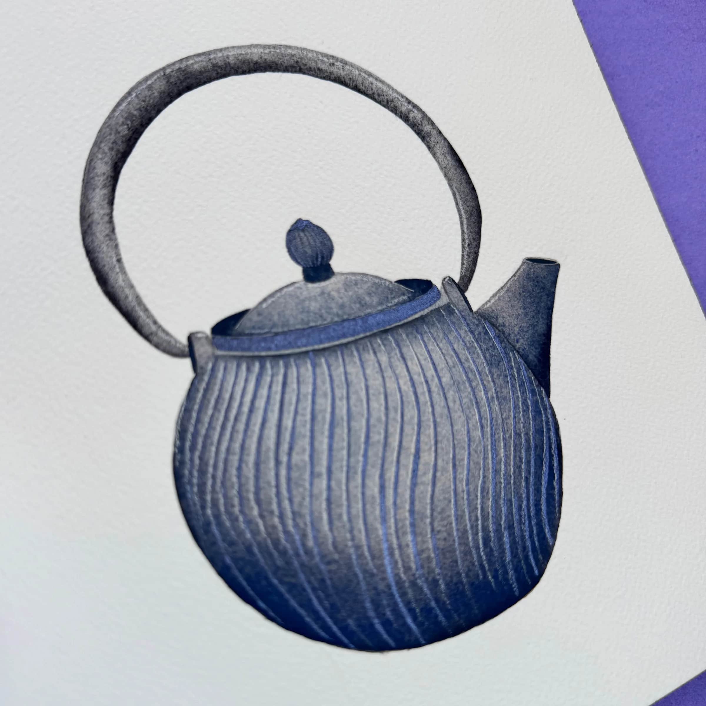 La Théière bleue, Foto 2