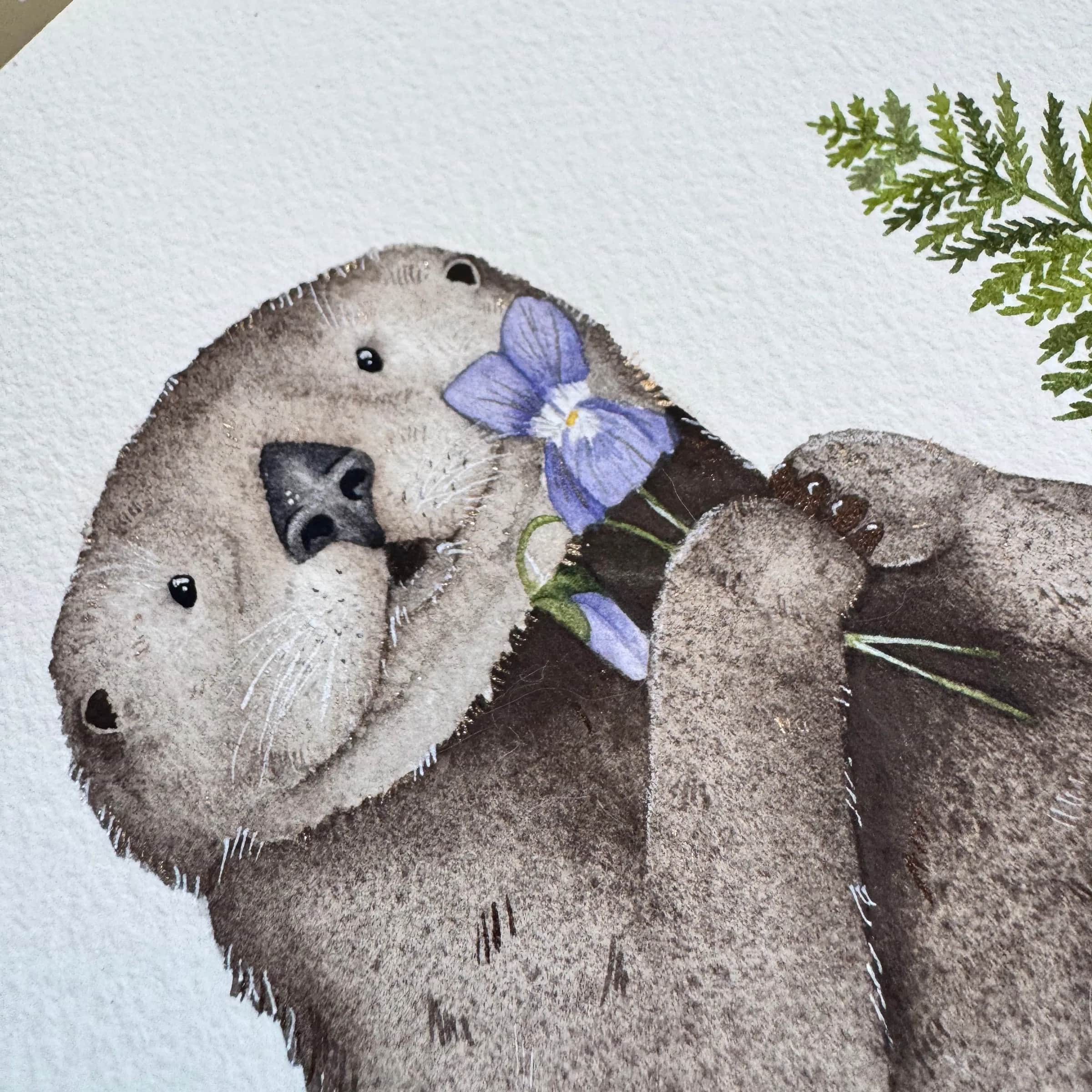 La Loutre à l'iris, foto 2